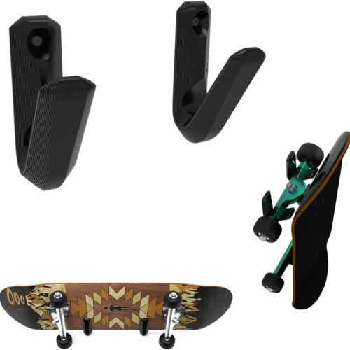 51krLVQ2mL._AC_SL1200_.jpg Gancho Pendurador Suporte Skate Longboard Parede Joy Jy18