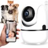 Babá Eletrônica Câmera Wi-Fi de Segurança IP Full HD 1080p – Visão Noturna, Áudio Bidirecional, Monitoramento Remoto via Celular, Rastreio por Movimento, Ideal para Bebê, Pet e Casa