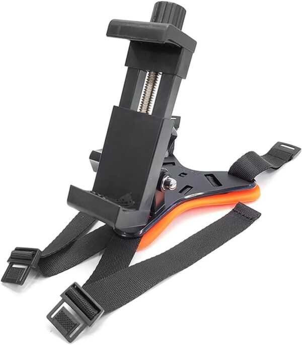 51mPVkzwY4S._AC_SL1024_.jpg SANGHAI Suporte de suporte de capacete de motor Queixo Suportes para telefone móvel para motocicleta Mountain Dog Action Camera Recorder Ride Mount Stand Holder Black