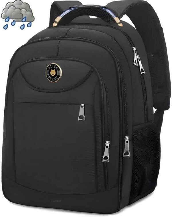51nIqY1jwTL._AC_SL1019_.jpg Mochila Masculina Impermeável Alça Reforçada Bolso Anti-Furto