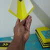 51ni-40rkgL._AC_SL1500_.jpg Protetor de Coluna para Estacionamento em EVA, Preto e Amarelo, 80x10x1cm, Adesivado, para Garagem e Condomínio