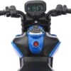 Bang Toys - Moto Elétrica Infantil Syren X2 12V - com Rodas de Treinamento, Luz de LED, Sons Realistas, Entrada USB/MP3 - Suporta até 25kg - Cor Azul