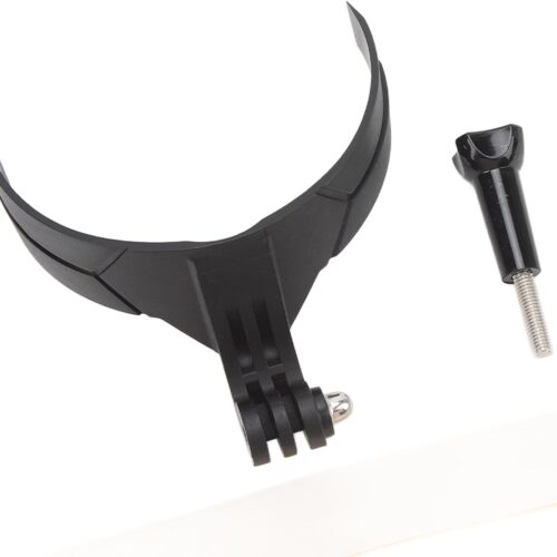51q8FIZW0kL._AC_SL1500_.jpg Cryfokt Cinta de Queixo para Capacete de Motocicleta, Suporte Durável para Queixo de Capacete para Câmeras de Ação para Motociclistas PA, ABS 44g