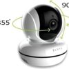 Câmera Inteligente Wifi Giratória Full HD MYRA 360 ESC-WR5F Elsys