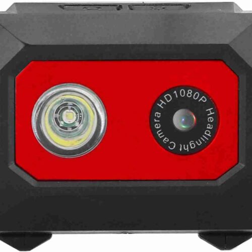 51qpzCdltxL._AC_SL1500_.jpg Mini câmera esportiva, cabeça Full HD 1080p - filmadora de ação montada com ângulo amplo de 120°, farol de LED, noturno, gravação em loop, resistência de 6 horas, microfone (preto vermelho)