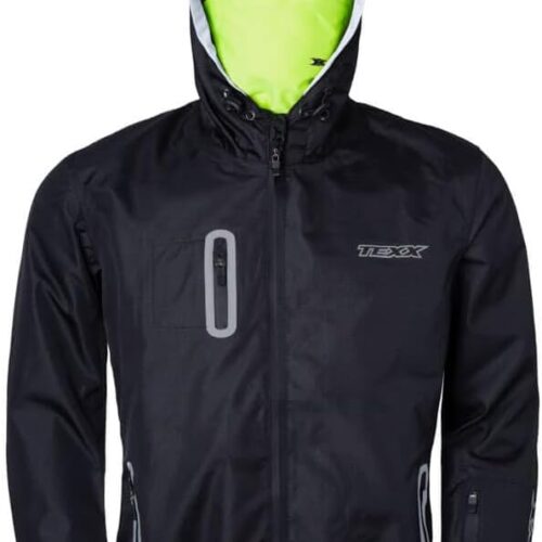 Jaqueta Texx Corta Vento Neon Preto