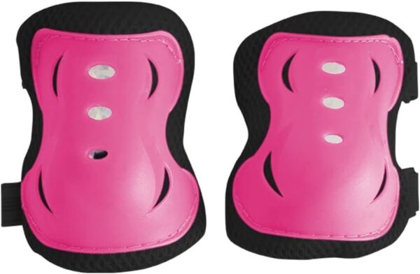 Patins Roller Ajustável Flash com Luz e Acessórios Rosa 30-33 DM Radical