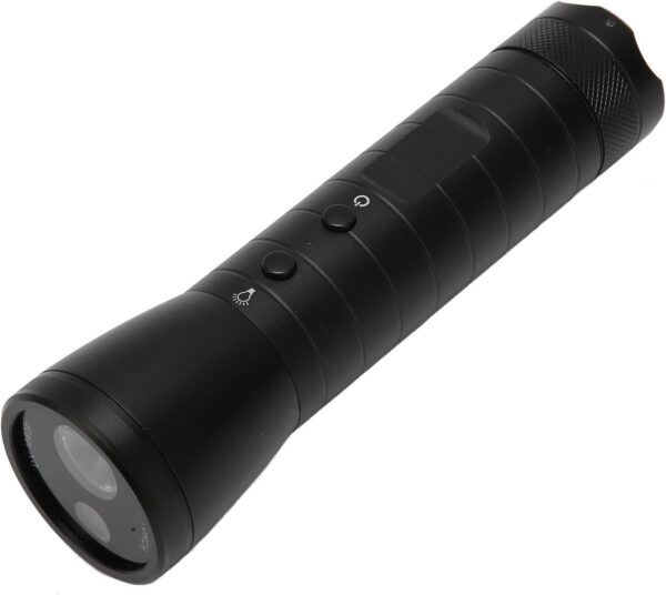 Lanterna de vídeo 1080p, gravador de capacete, câmera para uso ao ar livre, mini câmera de ação de ciclismo, luz de LED, 2200 mAh, câmera esportiva grande angular 120