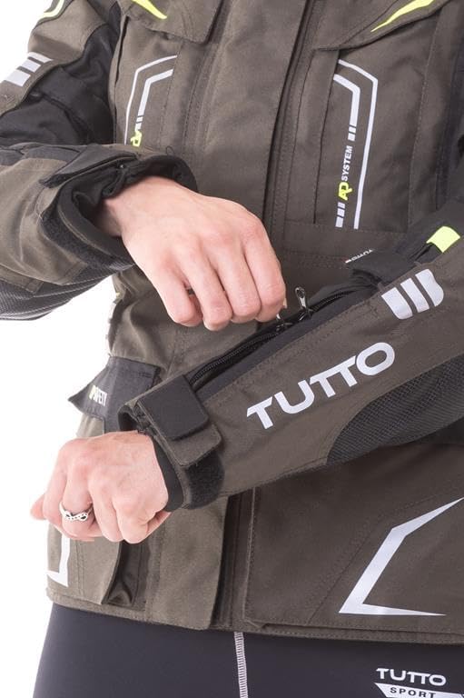 Jaqueta Feminina Tutto Moto Everest II Verde (BR, Alfa, XG, Regular, Regular, Vede)