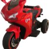 Moto Elétrica Infantil Triciclo Elétrico BZ R6 Vermelha com Ré, 2 Baterias, Som e Farol BARZI MOTORS