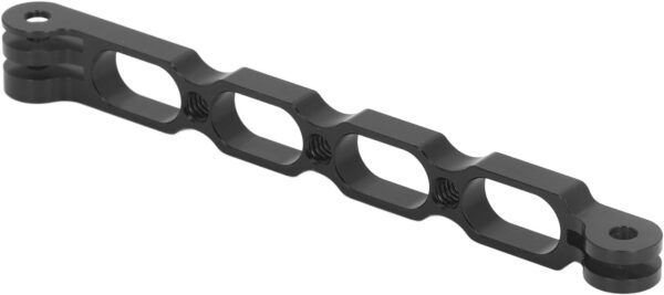 Suporte de Extensão para Capacete de Câmera de Ação, Liga de Alumínio, 16 Cm, Moldagem CNC de Uma Peça, para Insta 360 e Outras Câmeras Esportivas, Dispositivos de Expansão de