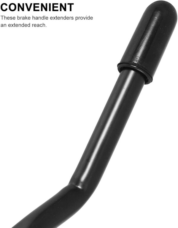 51yPijalXIL._AC_SL1500_.jpg Beaupretty 2 Peças Extensores de de Freio para Cadeira de Rodas, Acessórios de Frenagem para Cadeira de Rodas, Peças de Extensão para Cadeira Elétrica