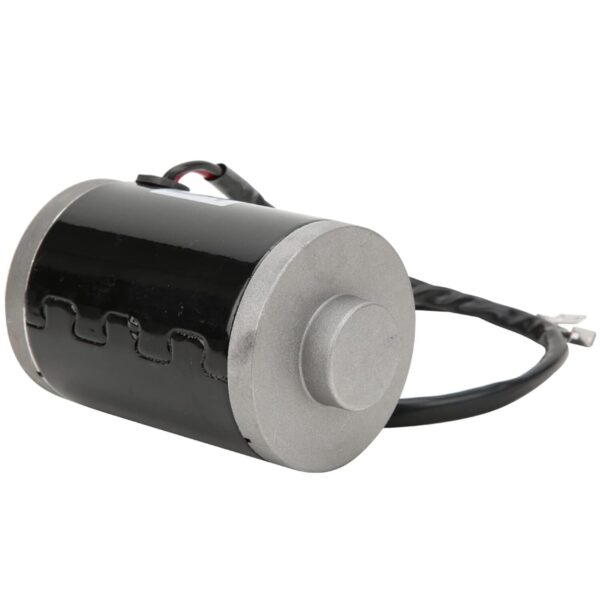 51z-redJHBL._SL1500_.jpg KIMISS Motor de Escova Elétrica ZY6812 24V 150W Com Polia de Metal para Bicicletas Elétricas e Scooters - Roda Dentada de Corrente DC, Design Compacto, Desempenho Estável