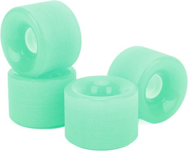 51zatZz0LcL._AC_SL1500_.jpg KIMISS Rodas de Skate PU de Alta Dureza 78A - Rodas Longboard Cruiser Rápidas e Estáveis para Passeios Em Rampa, Asfalto e Calçada - Tamanho da 70x51mm