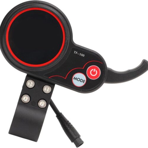 Painel de exibição LCD para scooter elétrica KUGOO M4, painel de exibição multifuncional à prova d'água para scooter elétrica com conector de 6 pinos para scooter elétrica M4