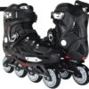 610y6Jw8bzL._AC_SL1000_.jpg Patins Traxart Dynamix Preto Profissional Abec 7 80mm Urban