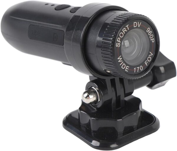 Akozon Câmera de DV Esportiva 1280 X 960 170 Graus ângulo Largo IP67 Imperpervenção Portátil Câmera de Ação Portátil Camera para o Capacete de Motocicleta de Bicicleta Ao Ar Livre