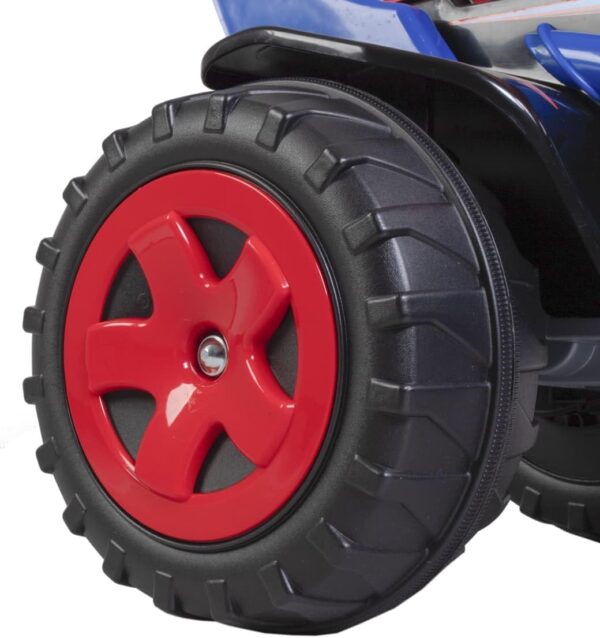 613nz52bCL._AC_SL1200_.jpg Triciclo de Passeio Elétrico a Bateria, Moto Super Raptor 12V Biemme Spider