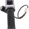6139JPQo3nL._AC_SL1500_.jpg SUNGOOYUE Punho do Acelerador de Meia Torção, Controle de Aceleração Com Indicador de Bateria de Display LED E Trava de Chave para Substituição de Scooter Elétrico E Bike E Trike