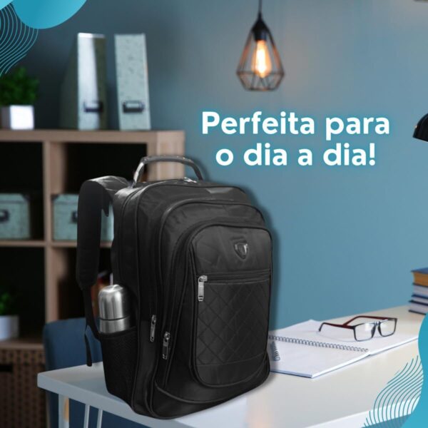 613Br3IGYOL._AC_SL1200_.jpg Mochila Masculina Faculdade Reforçada Feminina Escola Viagem Executiva