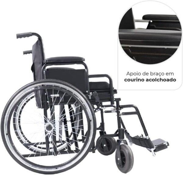 613HIpHkzHL._AC_SL1081_.jpg Cadeira de Rodas Para Obeso 180 Kg D500 Dellamed