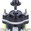 KIMISS Interruptor de Engrenagem Reversa de Metal para Bicicleta Elétrica para Triciclos de 9 Pés - Acessório de Interruptor de Reversão Com Peças Internas de Cobre para Resposta Rápida e Segurança