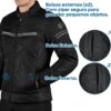 Jaqueta Super Vent Shiver Imperme?vel Com Prote??o Masculina Motociclista Motoqueiro