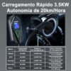 616nk5UWPvL._AC_.jpg Carregador Portátil Carro Elétrico TAYNIU 3.5KW Carregador de Ev 8A 10A 13A 16A Tipo 2 Dispensa Aterramento Cabo De 5M Wallbox EV Compatível com BYD BMW Volvo Carro Voltix