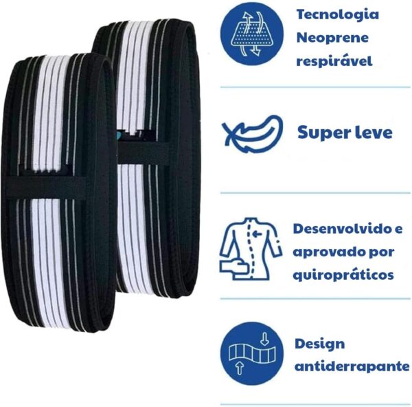 617lUNEK14L._AC_SL1200_.jpg Cinta Postural Pélvica Coluna Alívio Dor Lombar Apoio Cintura Costas