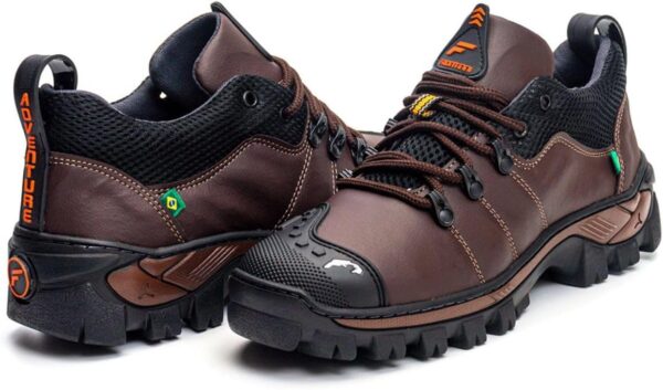 Tênis Trekking Bota Resistente Para Trabalhos Pesados E Trilhas Adventure Reforçado