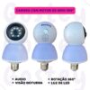 618pwZDX-KL._AC_SL1500_.jpg Gostey Camera De Segurança Lampada Wifi Giratoria 360 com Aplicativo e Sensor de Movimento