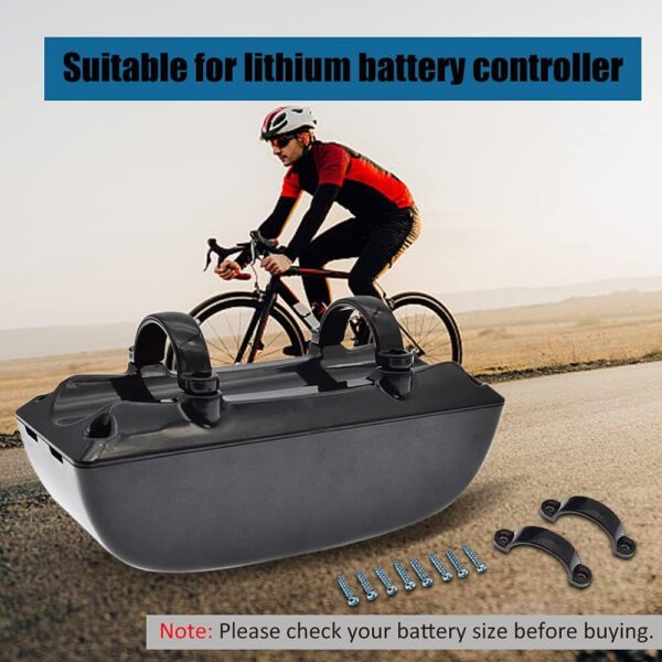 6190jVtJlHS._AC_SL1000_.jpg Caixa de controle Ebike Caixa de controlador de bicicleta elétrica Kit de conversão de bicicleta elétrica Caixa de cabo de controlador de Ebike de plástico