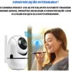 Babá Eletrônica Câmera Wi-Fi de Segurança IP Full HD 1080p – Visão Noturna, Áudio Bidirecional, Monitoramento Remoto via Celular, Rastreio por Movimento, Ideal para Bebê, Pet e Casa