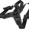Suporte Ajustável para Câmera de Capacete de Montagem No Queixo, Evita Deslizamento, Suporte para Câmera de Capacete de Motocicleta para Pilotos Hero 7 6 5 (Preto)