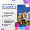 61Af07tzcYL._AC_SL1000_.jpg Câmera de Segurança Tomada Sem Fio 2MP WiFi Visão 360° HD 1080p Câmera IP Infravermelho Controle via App 2 Modos de Visão Noturna Áudio Bidirecional Detecção de Movimento Premium