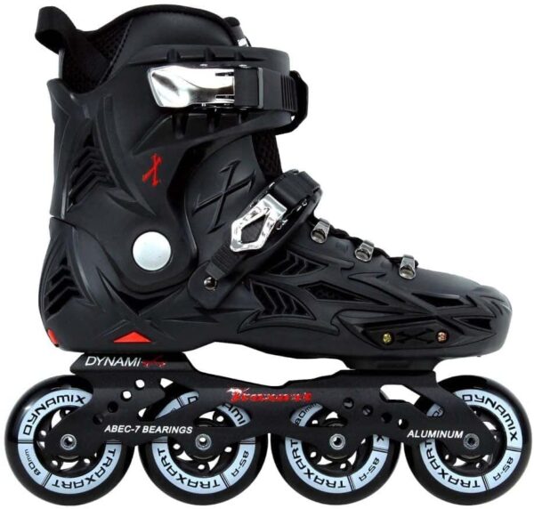 61BBHAaVL._AC_SL1080_.jpg Patins Traxart Dynamix Preto Versão 2-80mm ABEC-7