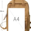 Mochilas Feminina Estilo Casual Leve Lona Escolar Bolsa Faculdade Viagem Moda Simple