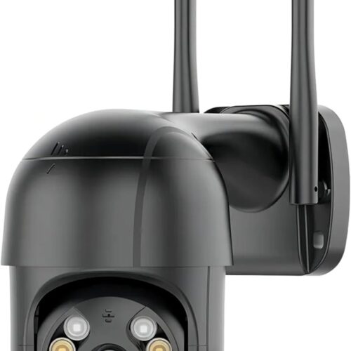 61C96olJCL._AC_SL1500_.jpg Câmera De Segurança Wi-fi Externa À Prova D'água Full Hd Gira 360 Bivolt (PRETA)