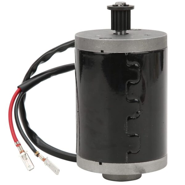 61D8sy4ucrL._SL1500_.jpg KIMISS Motor de Escova Elétrica ZY6812 24V 150W Com Polia de Metal para Bicicletas Elétricas e Scooters - Roda Dentada de Corrente DC, Design Compacto, Desempenho Estável