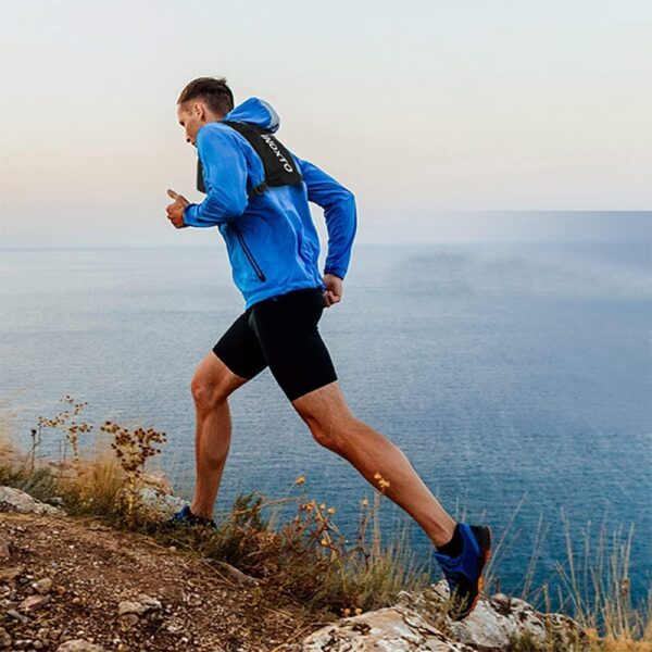 INOXTO Colete De Hidratação Para Corrida, Mochila Leve Com Isolamento Térmico E Garrafa Térmica Macia De 250 Ml, Mochila Para Caminhadas, Trilhas, Corrida, Ciclismo, Maratona Para Mulheres E Homens