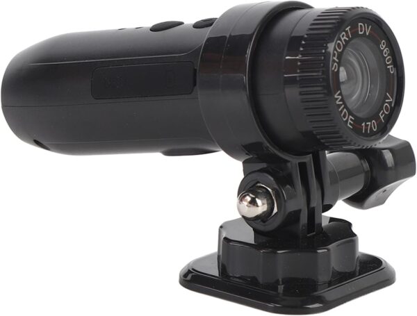 Akozon Câmera de DV Esportiva 1280 X 960 170 Graus ângulo Largo IP67 Imperpervenção Portátil Câmera de Ação Portátil Camera para o Capacete de Motocicleta de Bicicleta Ao Ar Livre