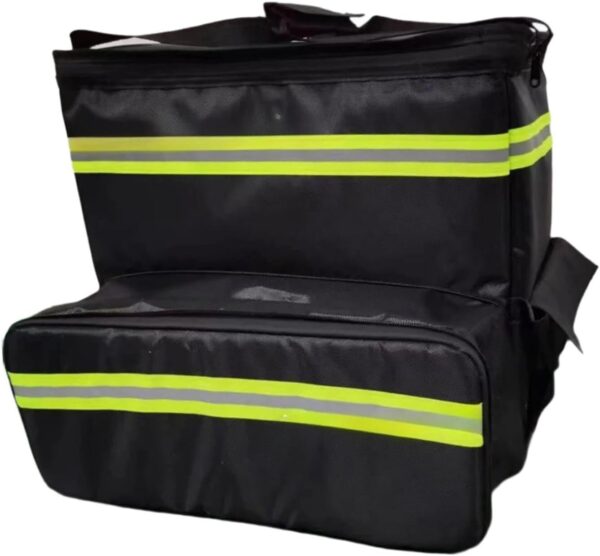 61HGHpQihIL._AC_SL1500_.jpg Mochila para Entrega de Comida, Bolsa à Prova de Vazamento para Pizza, para Carro, Restaurantes de Comida Quente/fria