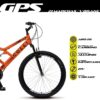 61HQLsfb2qS._AC_SL1000_.jpg Colli Bike, Bicicleta GPS 148 Dupla Suspensão e Freios V-Brake, Aro 26 Aero, 36 Raias, 21 Marchas