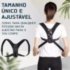 61I14W6pLML._SL1100_.jpg Cinta Corretora Postural Alinhador Postural Corrige Lombar Alinha a Coluna Alívio Rápido e Eficaz nas Dores nas Costas AJUSTÁVEL UNISEX ENTREGA RÁPIDA