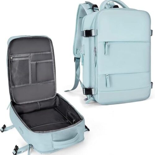 61J1lPcvjiL._AC_SL1200_.jpg Mochila de Viagem Expansivel Masculina Feminina Mochila Para Notebook Executiva Impermeável Reforçada Para Trabalho Escola Viagens Mochila de Viagem Unissex Mala de Mão Mochila Para Trilha