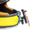61Ko1UsHyLS._AC_SL1024_.jpg SANGHAI Suporte de suporte de capacete de motor Queixo Suportes para telefone móvel para motocicleta Mountain Dog Action Camera Recorder Ride Mount Stand Holder Black