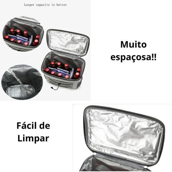 Mochila Térmica Cooler – Ideal para Bebidas, Cerveja e Alimentos, Prática e Compacta