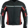 Jaqueta masculina INTAN de motocicleta blindada Cordura impermeável com proteção CE CJ-85