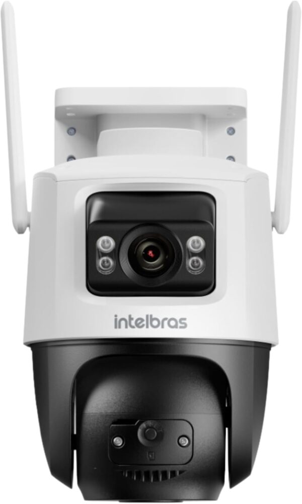 Câmera Externa Wi-Fi 3MP 360° Full Color iM9+ Com SD 64gb