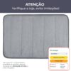 61MvJBTXL._AC_SL1000_.jpg Decolab Tapete Antiderrapante Banheiro Super Soft | Tapete Banheiro Box ou Banheira | Tapete Para Banheiro Multiuso Decoração Quarto (Cinza, 1 Peça)